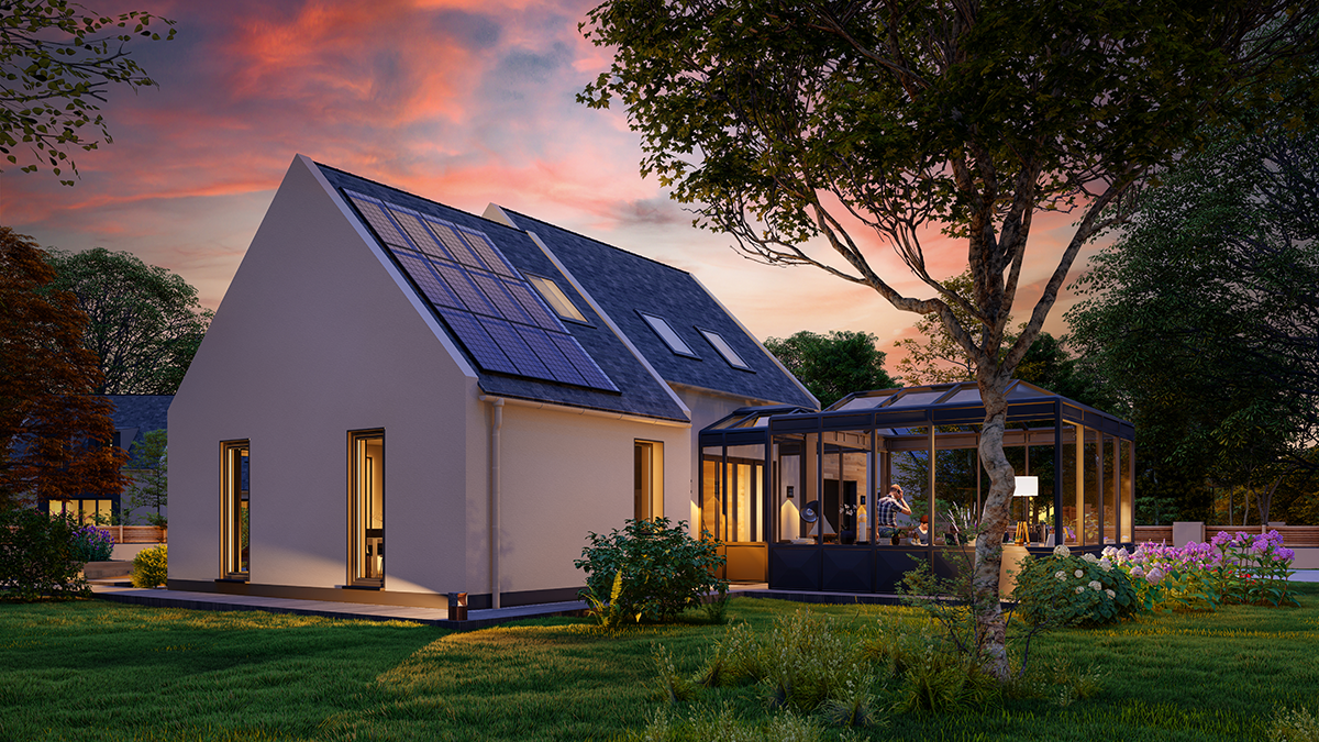 Solar roof